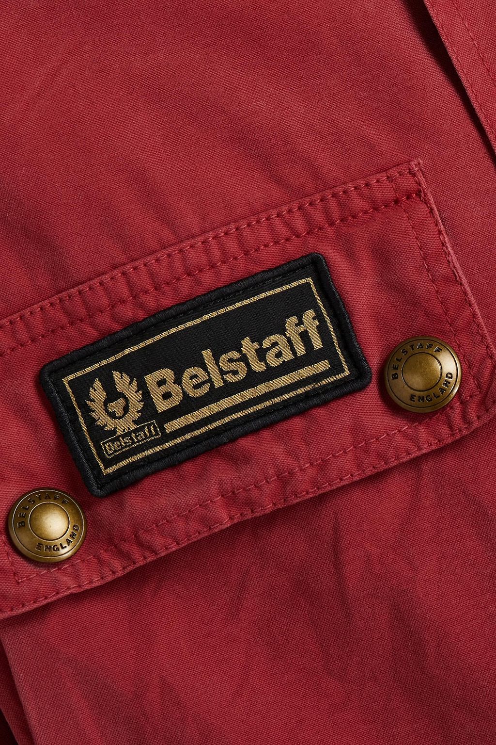 BELSTAFF Logo-appliquéd cotton field jacket
