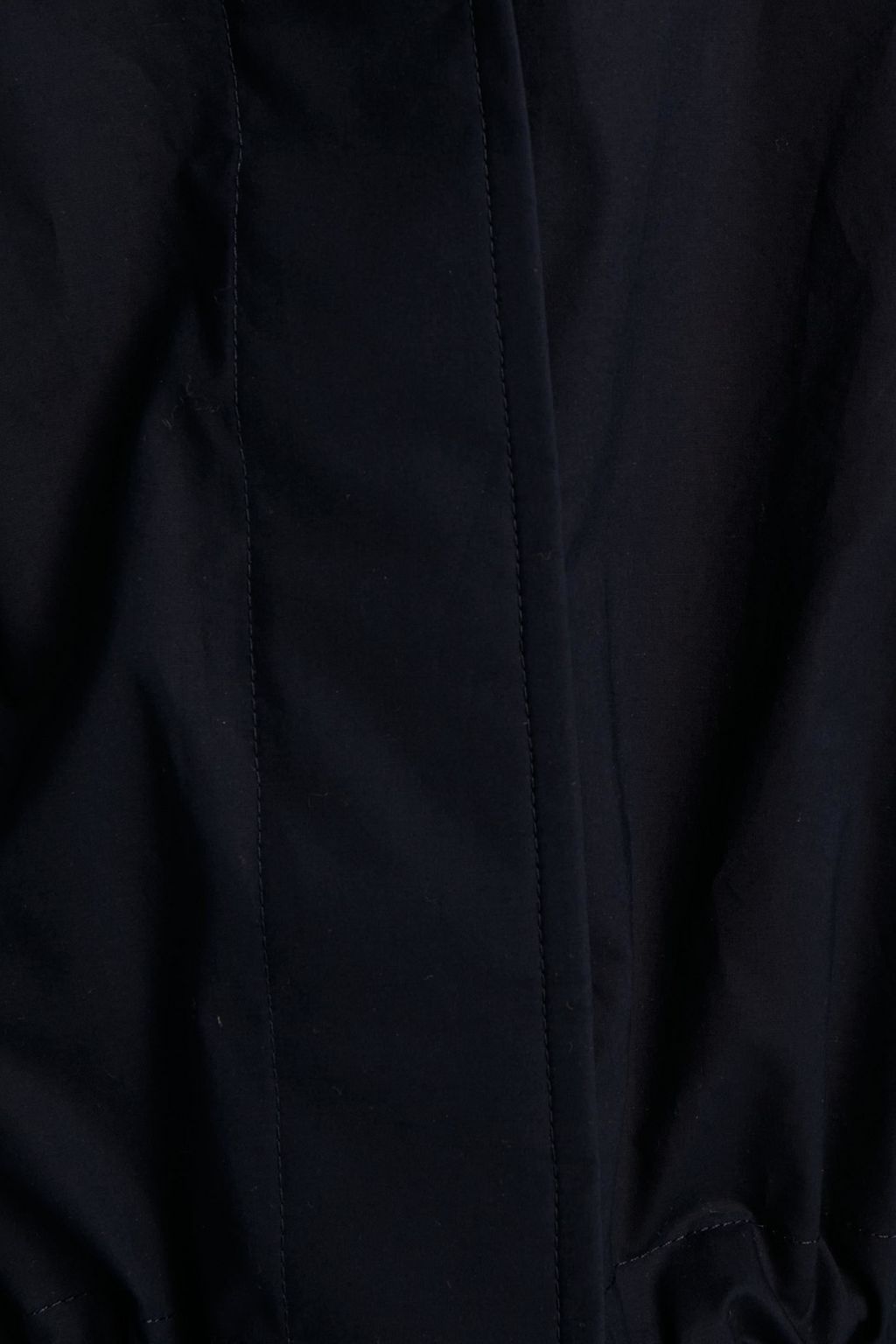 JIL SANDER Oversized cotton-poplin hooded jacket