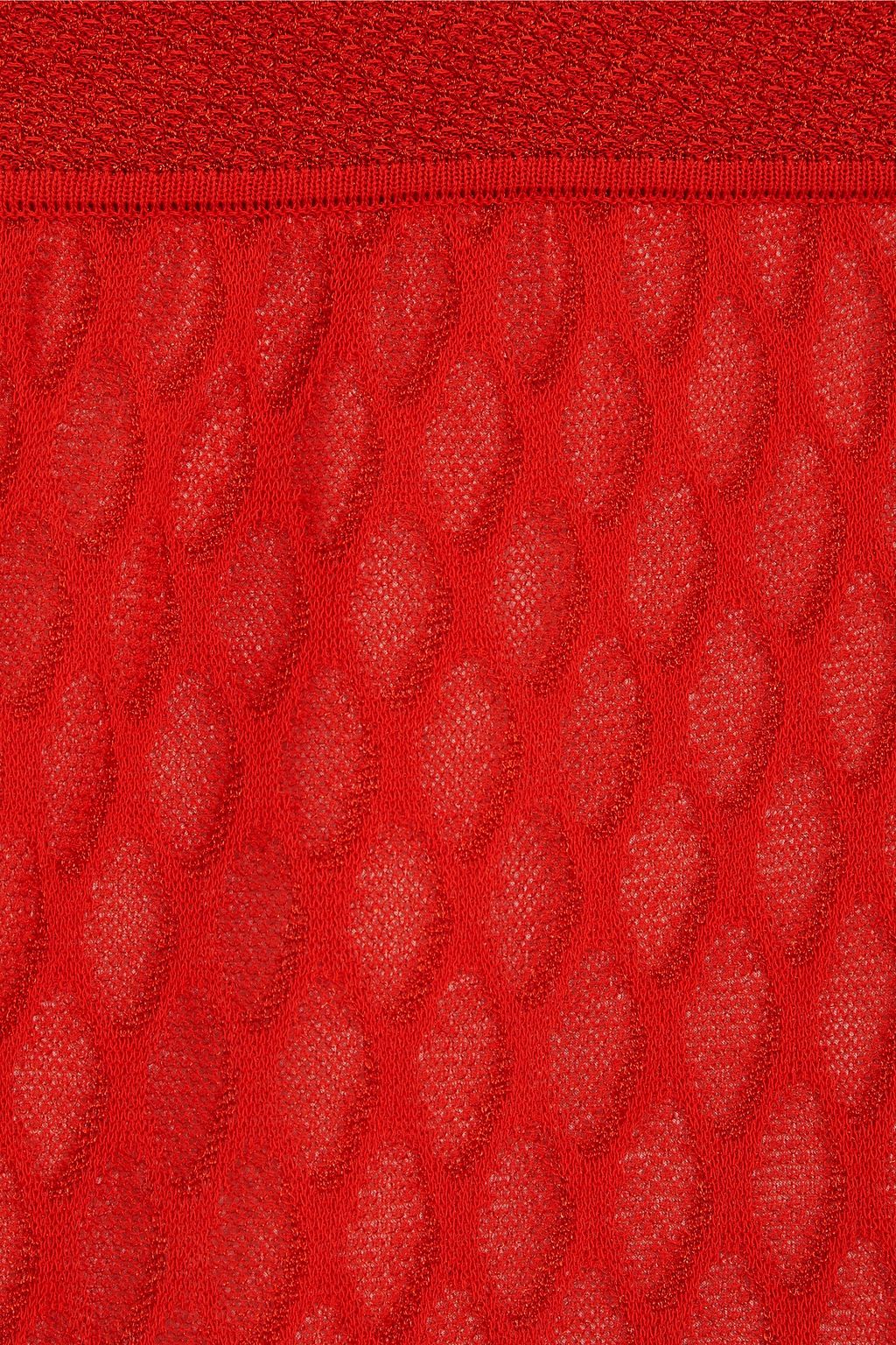 M MISSONI Crochet-knit cotton-blend wide-leg pants