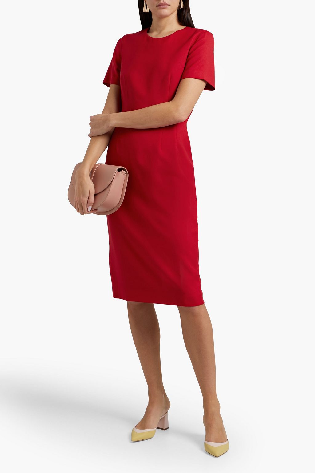 PAUL SMITH Wool-twill dress