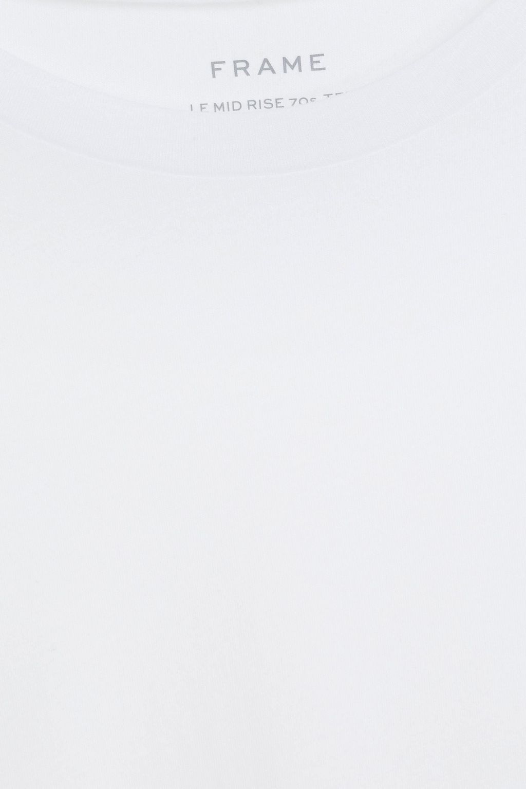 FRAME Le Mid Rise 70s organic Pima cotton-jersey T-shirt