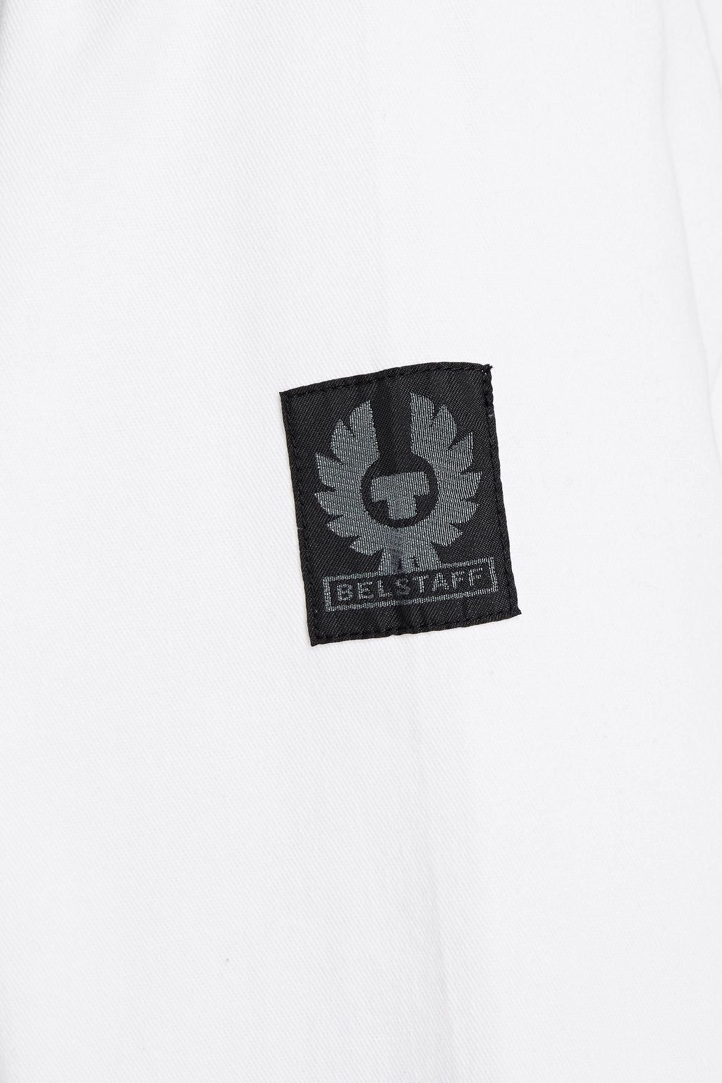 BELSTAFF Stedway logo-appliquéd cotton-twill shirt