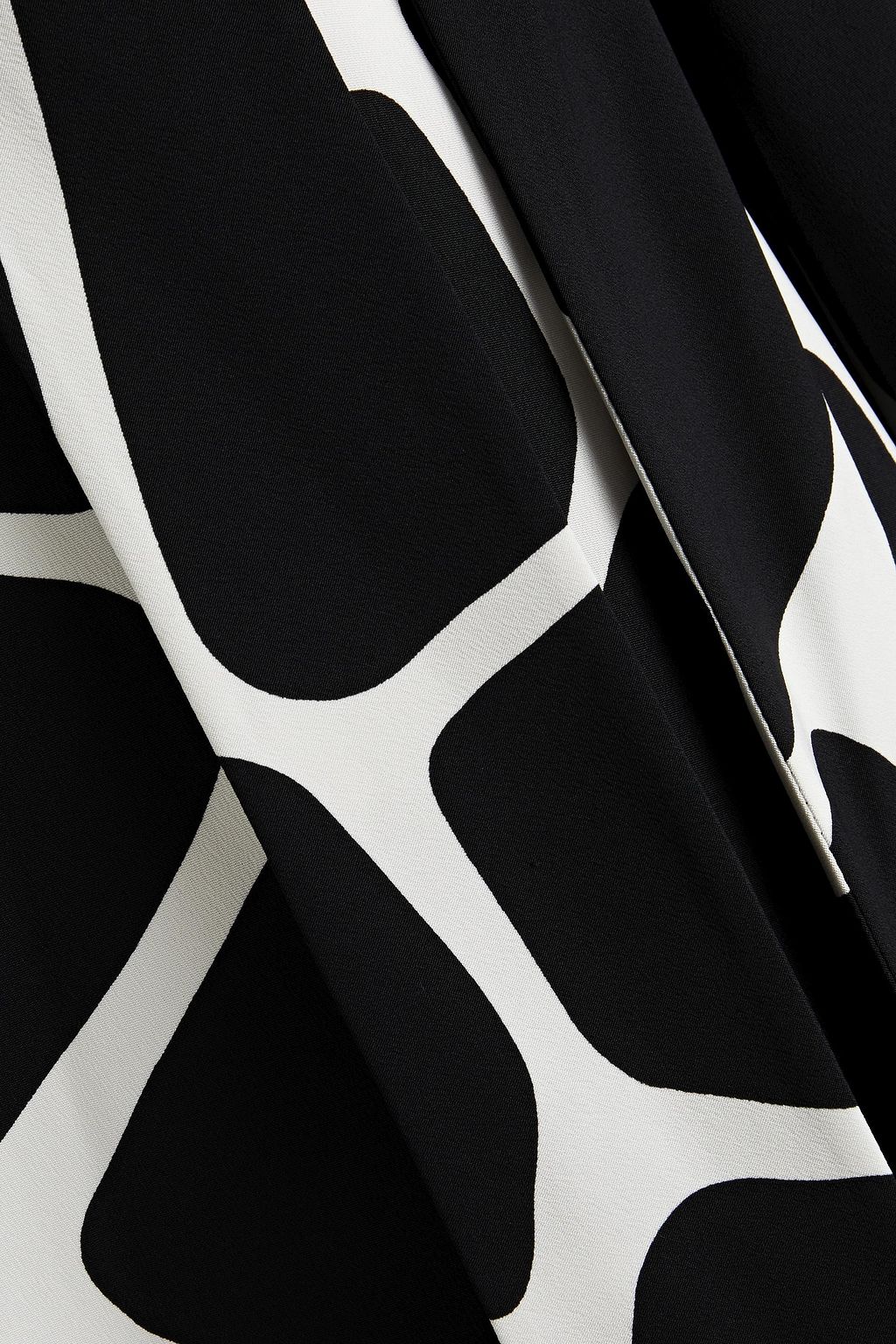 VALENTINO GARAVANI Printed silk-crepe mini dress