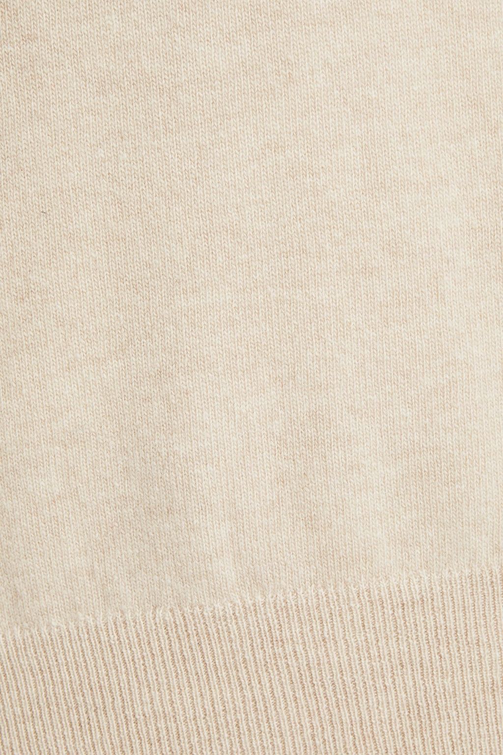 BELSTAFF Engineered slim-fit wool and cashmere-blend sweater