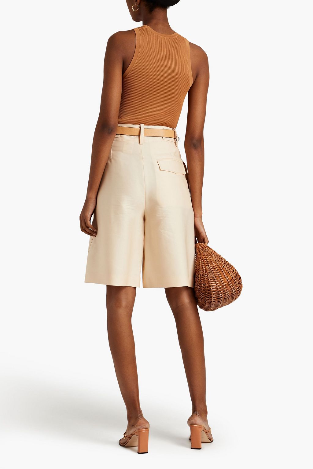 ZIMMERMANN Brighton ribbed jersey top