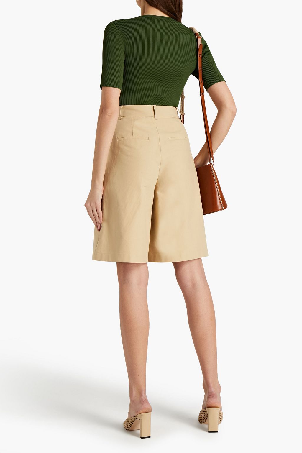 ZIMMERMANN Ribbed jersey top