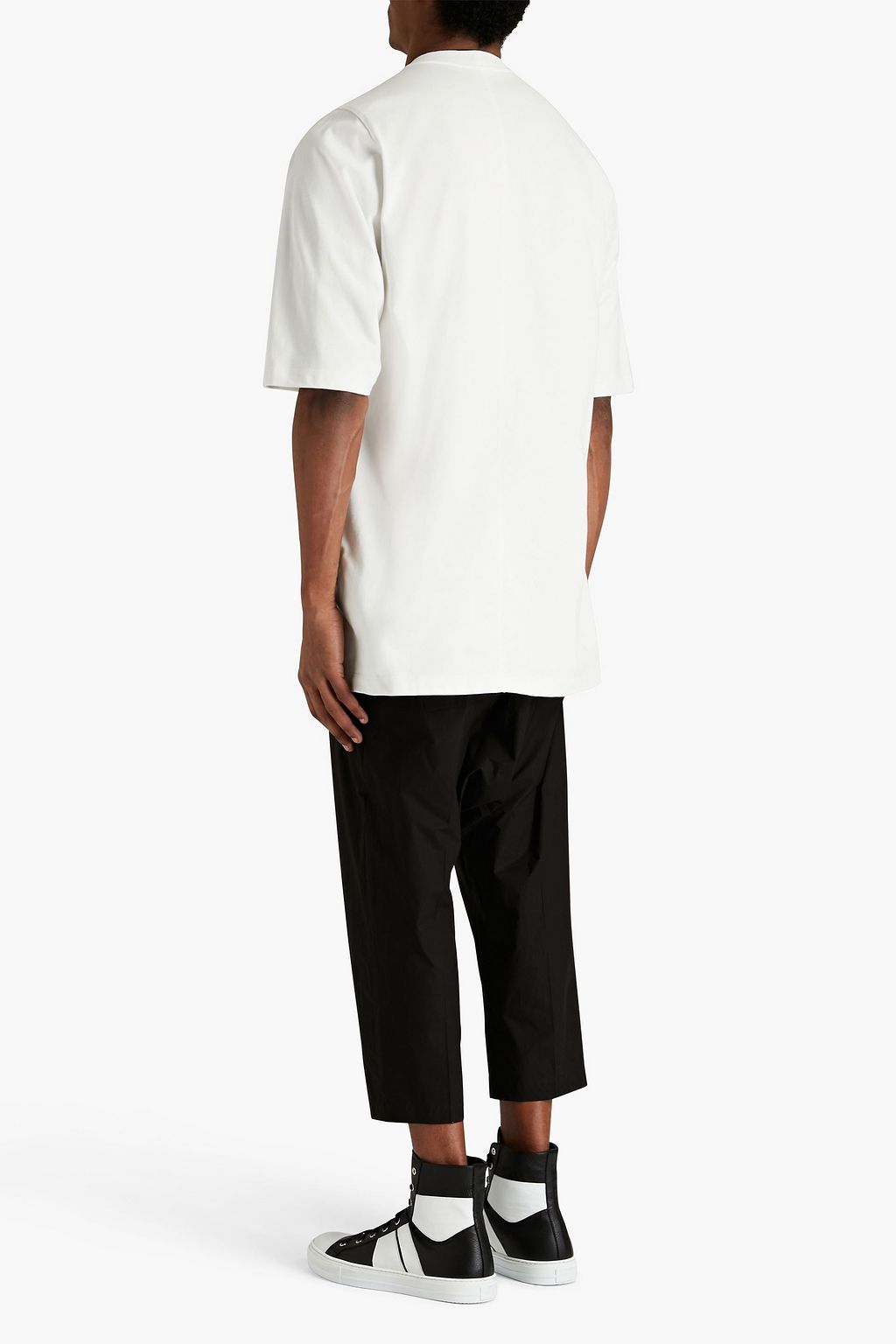 RICK OWENS Jumbo oversized cotton-jersey T-shirt