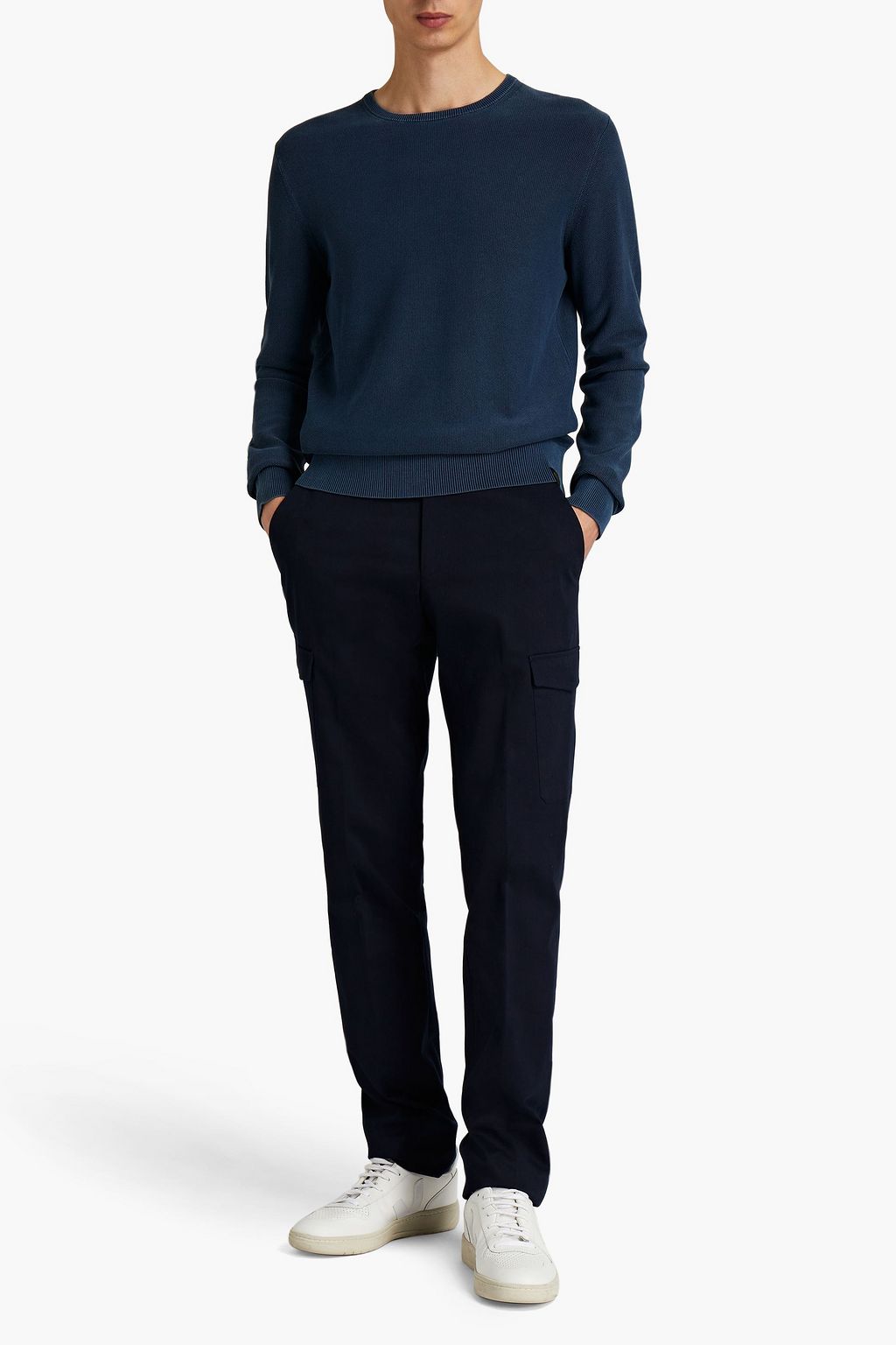BELSTAFF Cotton-piqué sweater
