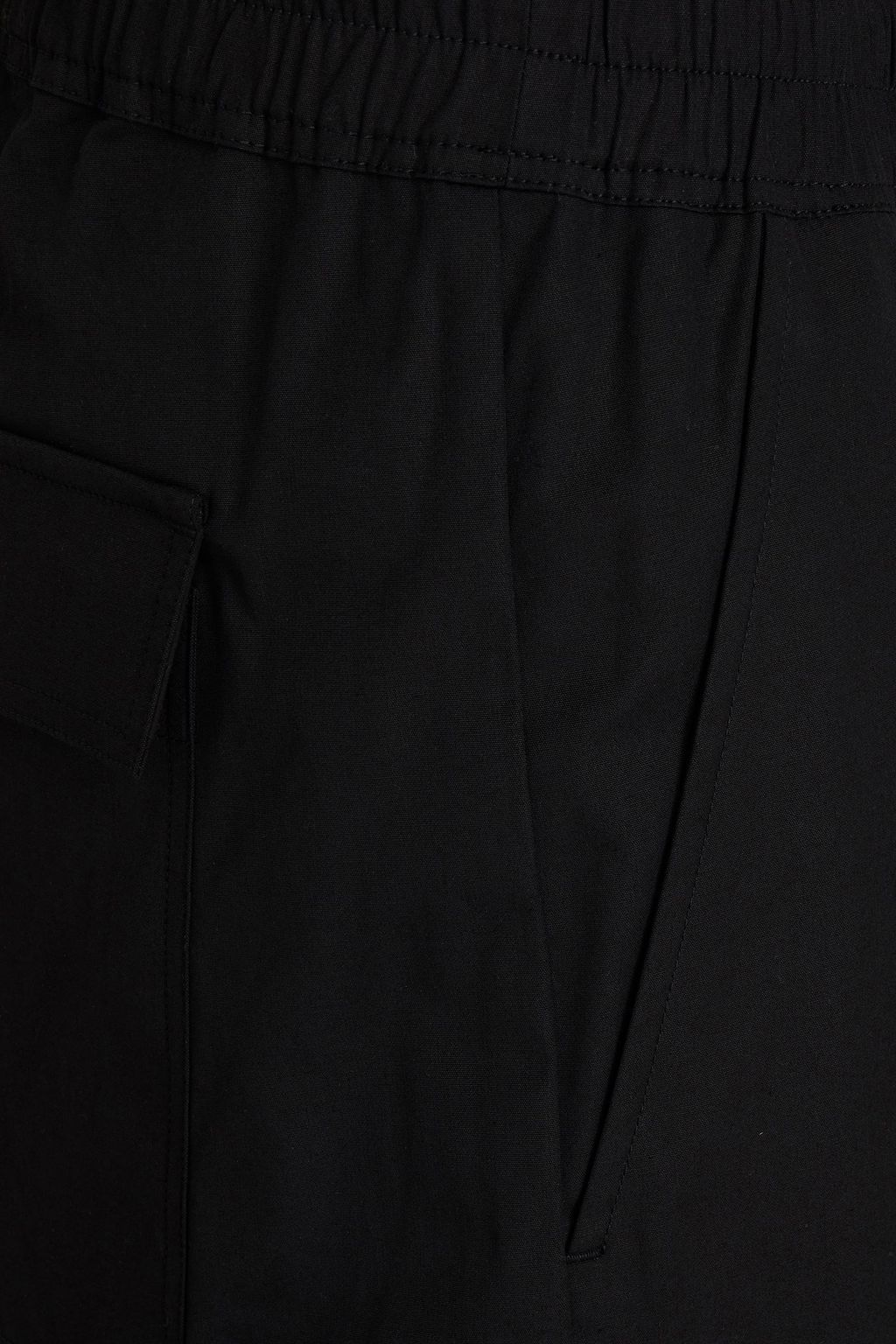 RICK OWENS Tapered stretch-cotton drawstring pants