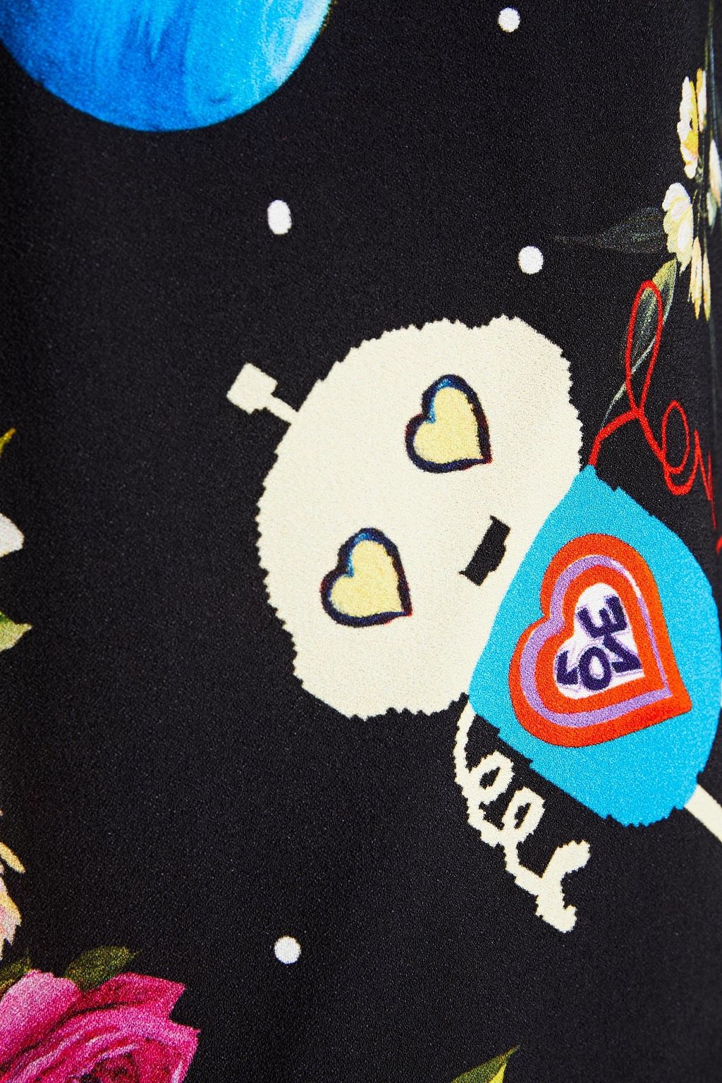 DOLCE&GABBANA Printed crepe blouse