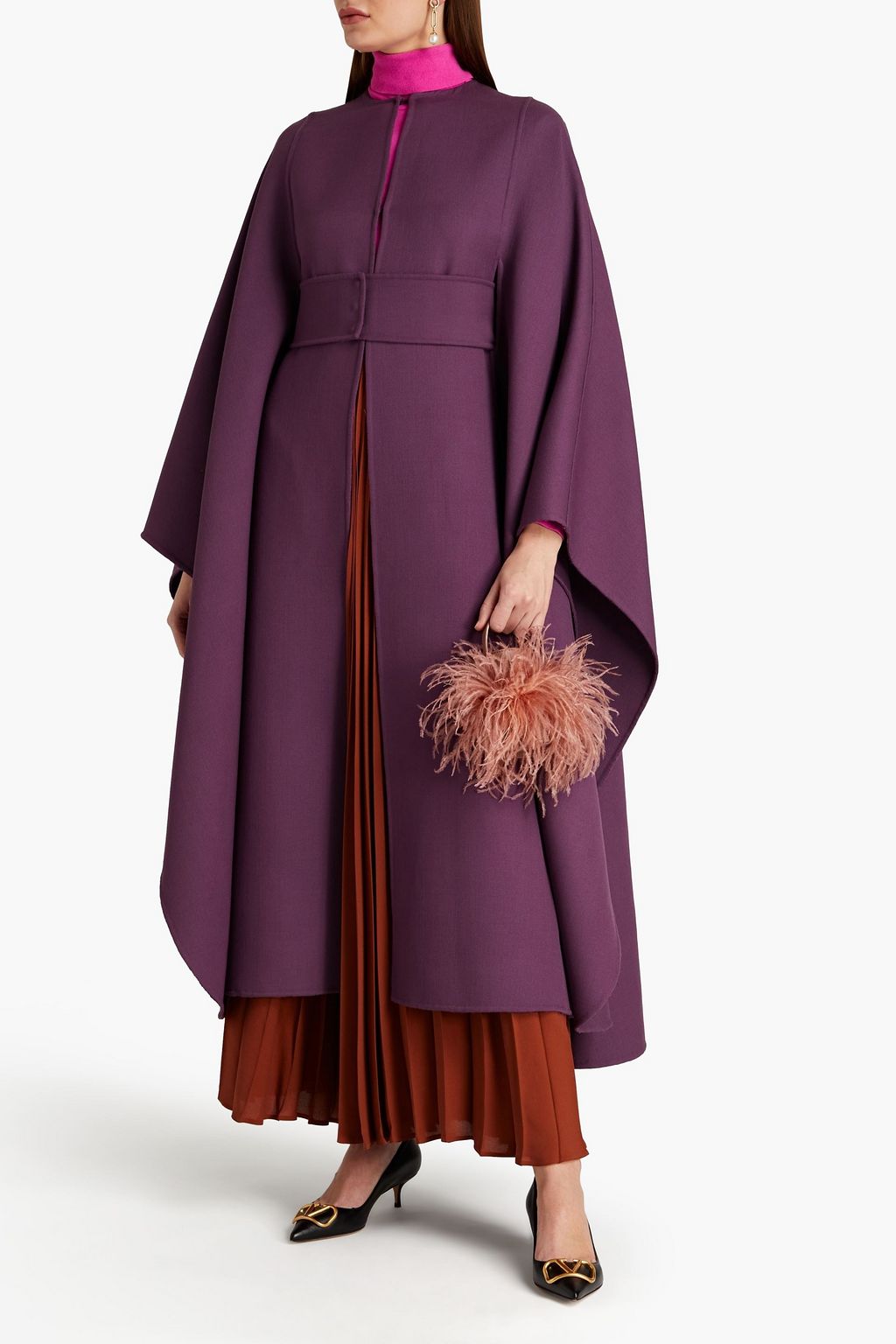 VALENTINO GARAVANI Wool cape