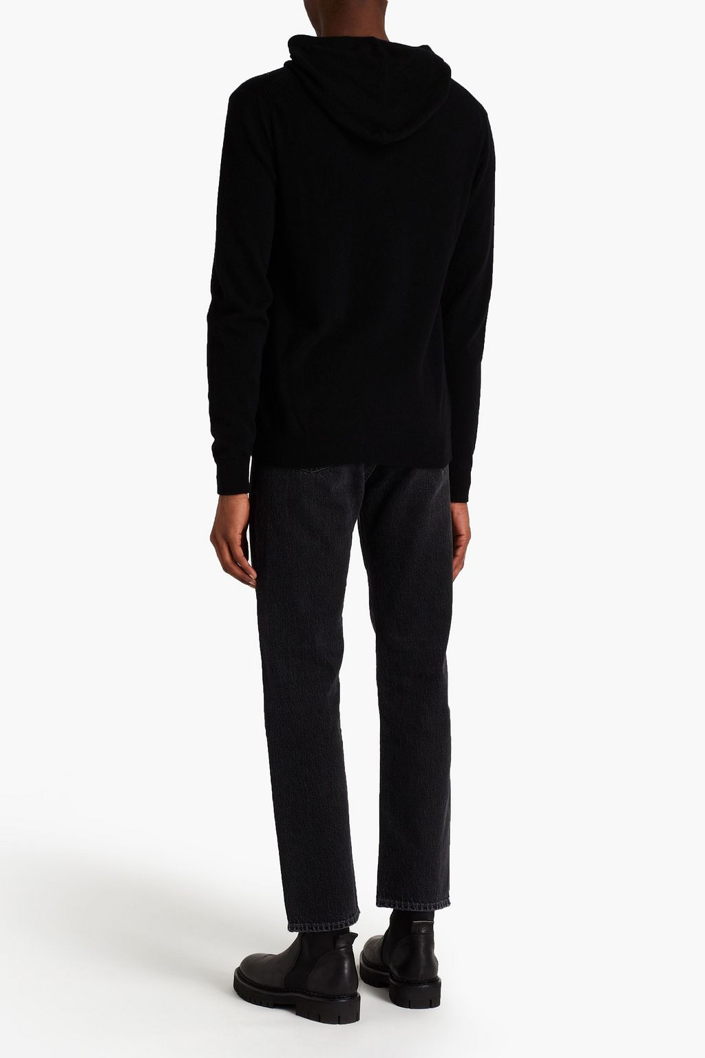 BELSTAFF Engineered wool and cashmere-blend hoodie