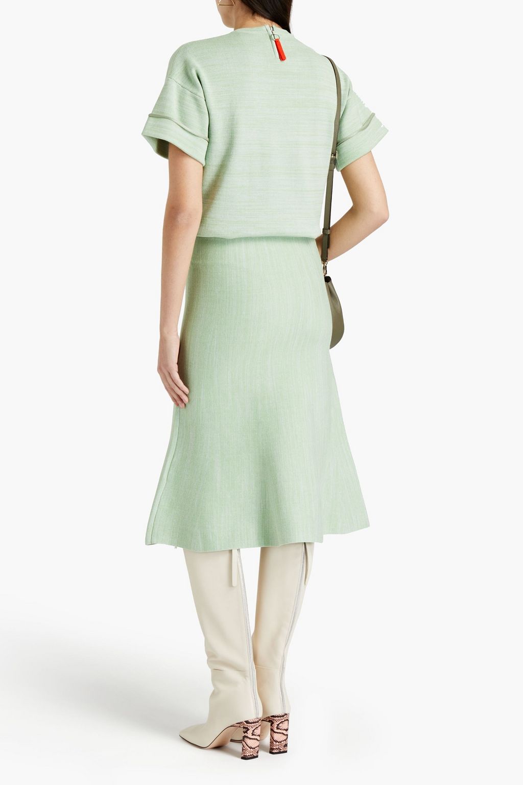VICTORIA, VICTORIA BECKHAM Knitted midi skirt