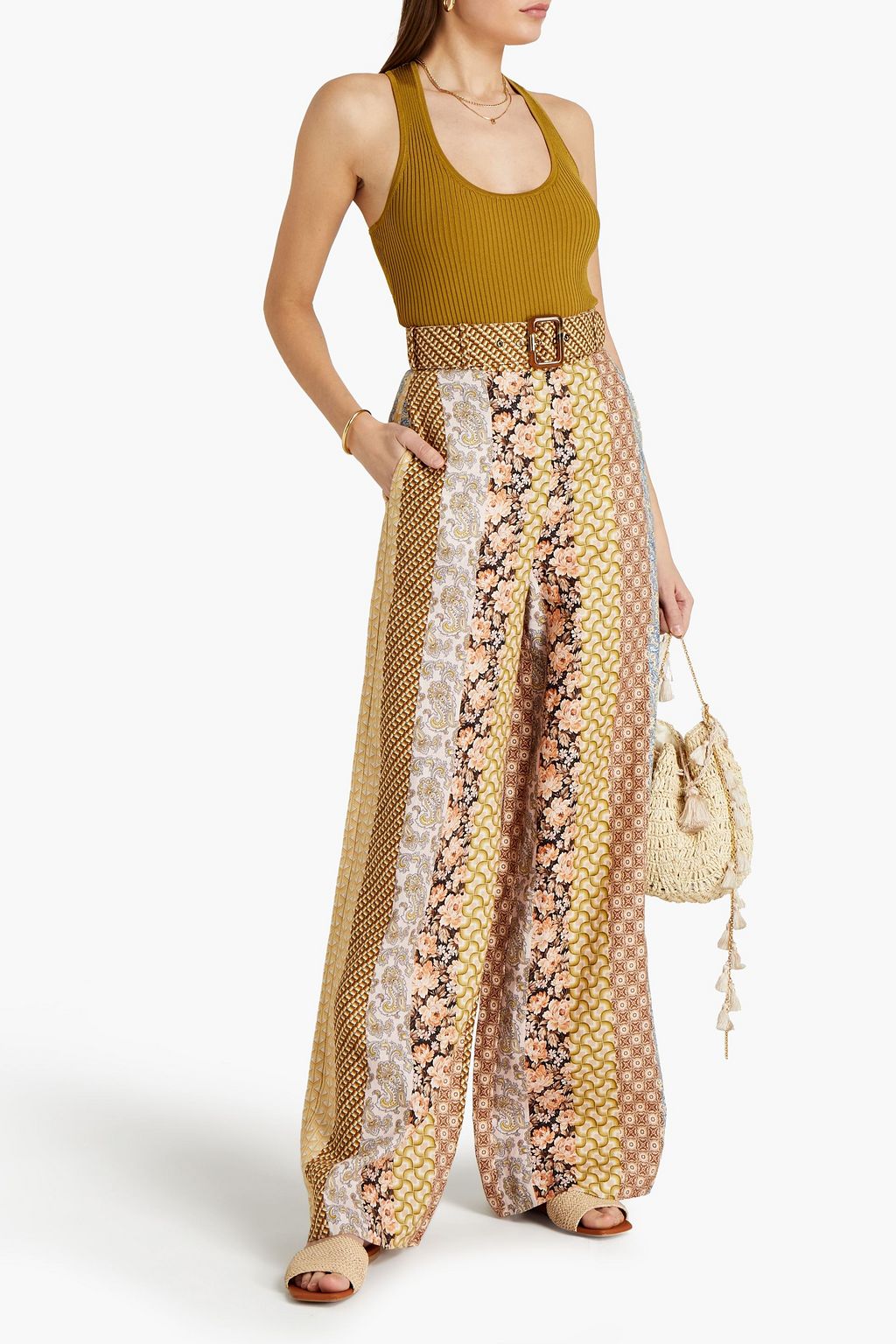 ZIMMERMANN Ribbed-knit tank