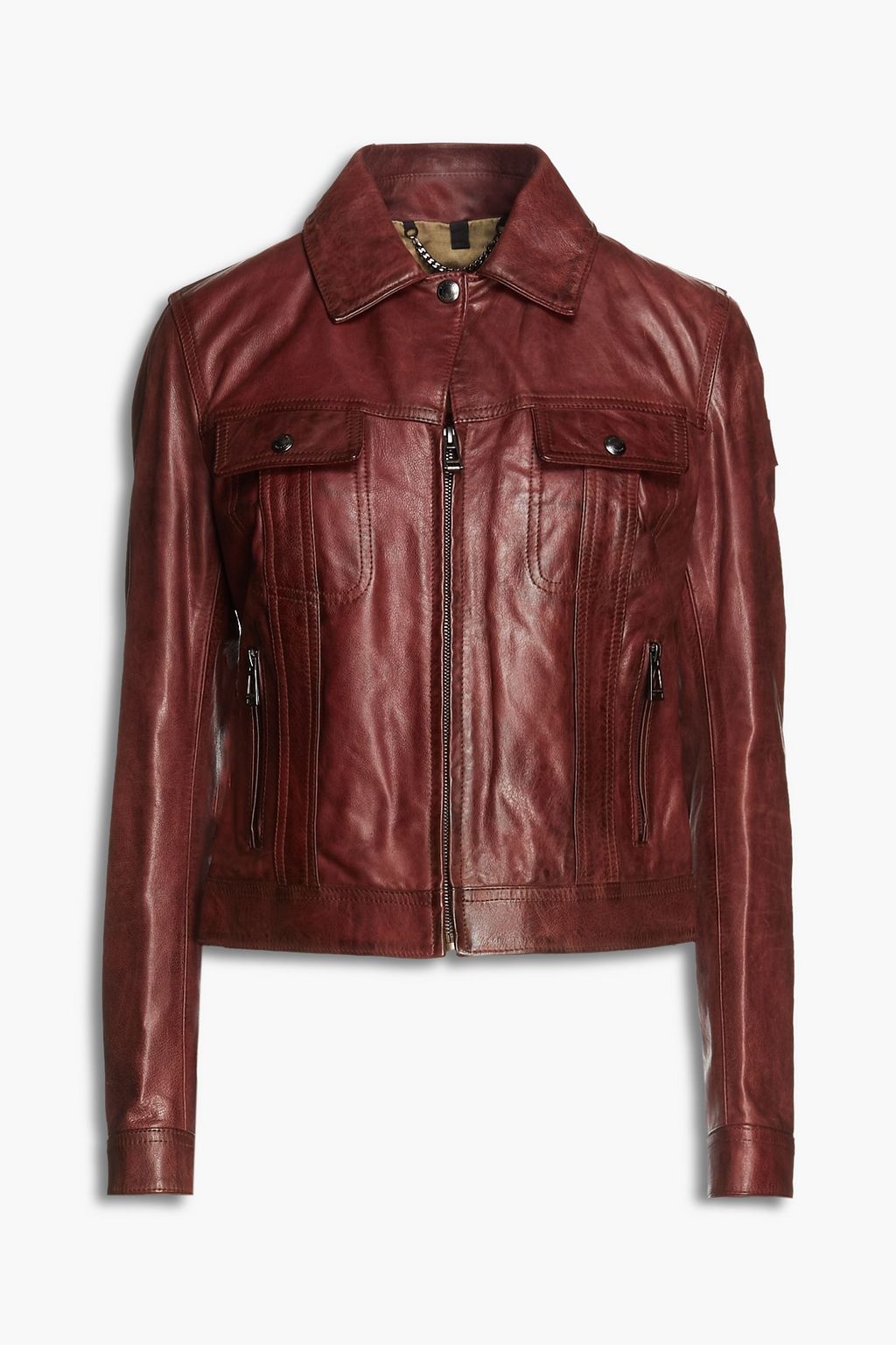 BELSTAFF Lola leather jacket | THE OUTNET