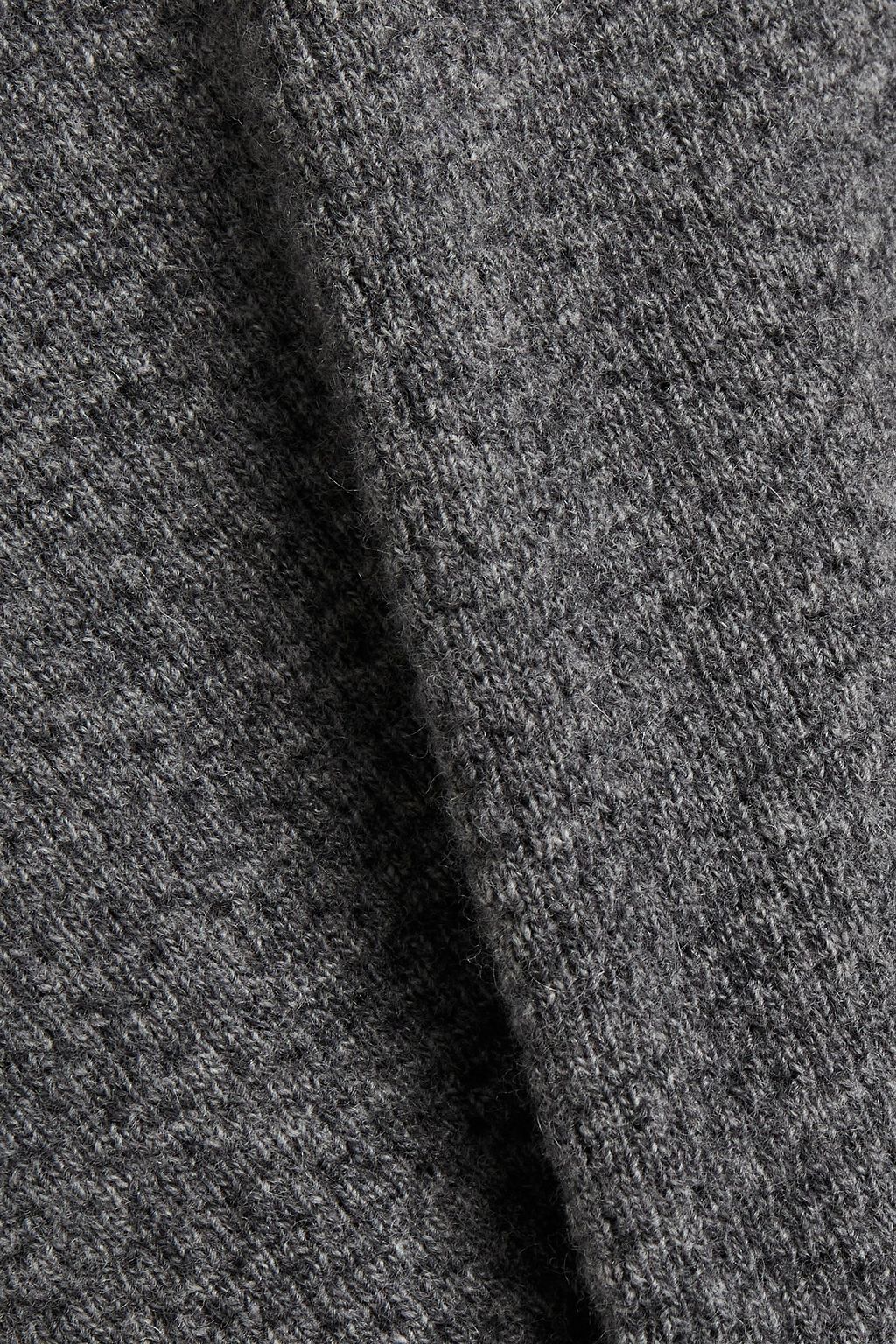 BELSTAFF Waffle-knit wool and cashmere-blend sweater