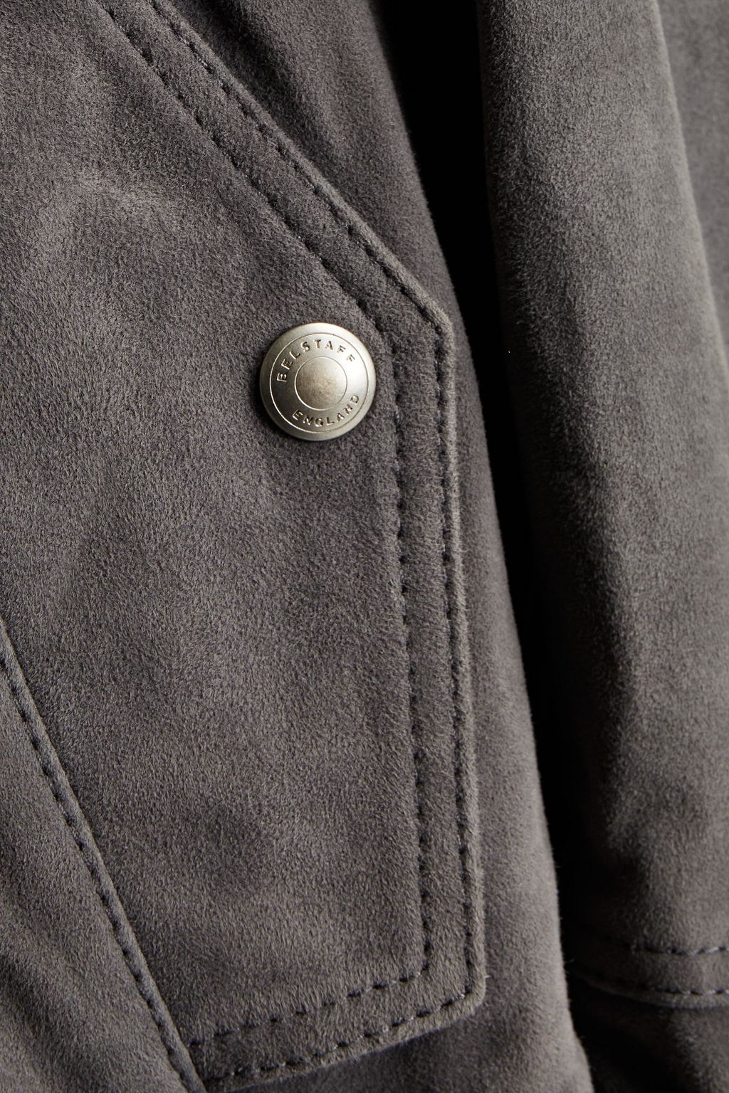 BELSTAFF Burnett suede biker jacket