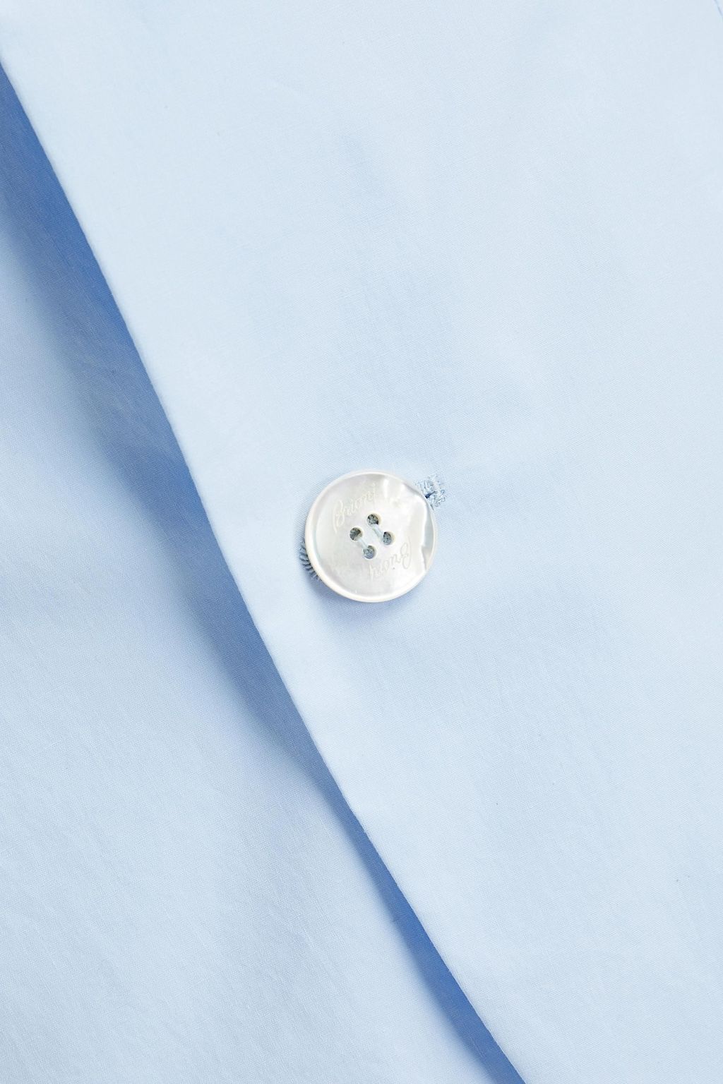 BRIONI Cotton-poplin blazer