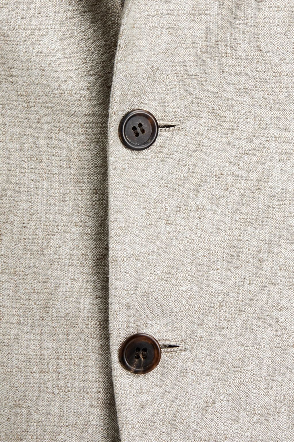 BRIONI Slub silk and cashmere-blend blazer