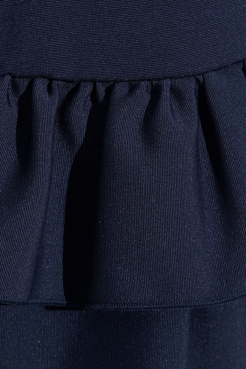 VICTORIA, VICTORIA BECKHAM Ruffled faille dress