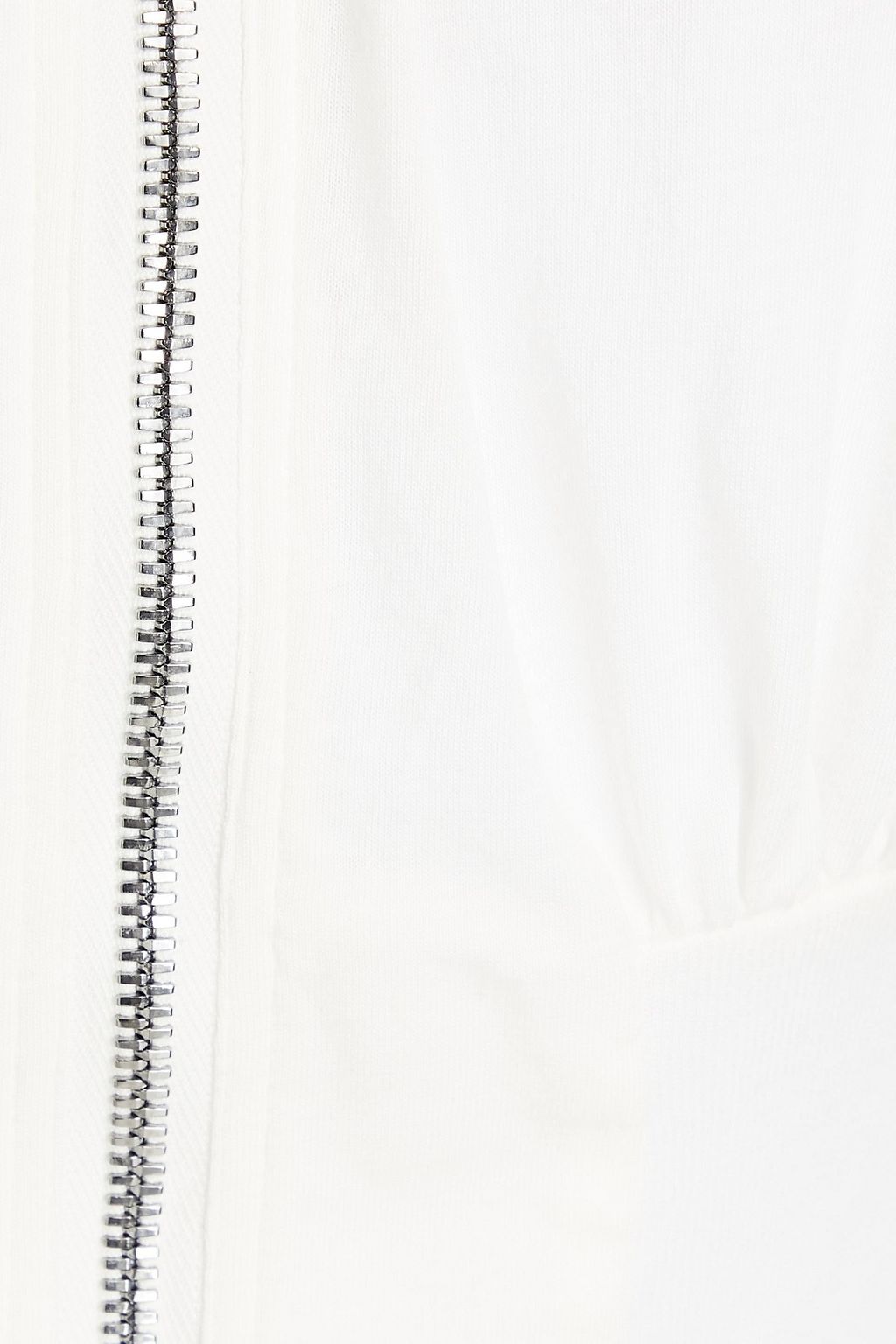 RICK OWENS LILIES Gathered slub jersey jacket