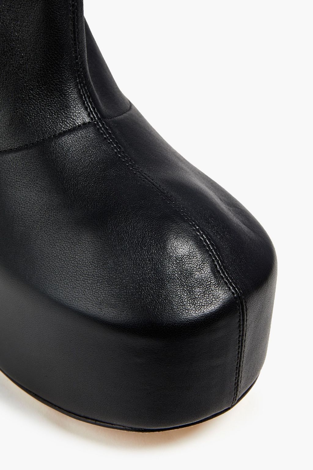 VICTORIA BECKHAM Penelope stretch-leather platform ankle boots | THE OUTNET