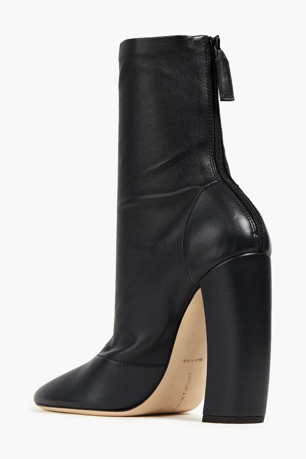 VICTORIA BECKHAM Patti stretch-leather ankle boots