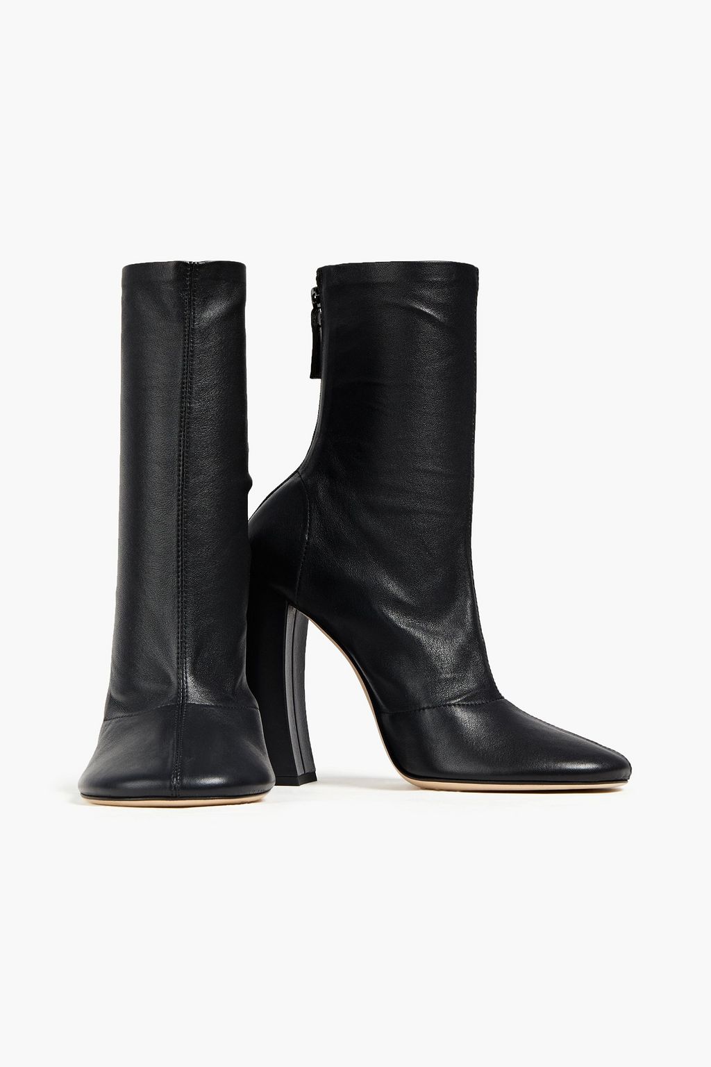 VICTORIA BECKHAM Patti stretch-leather ankle boots