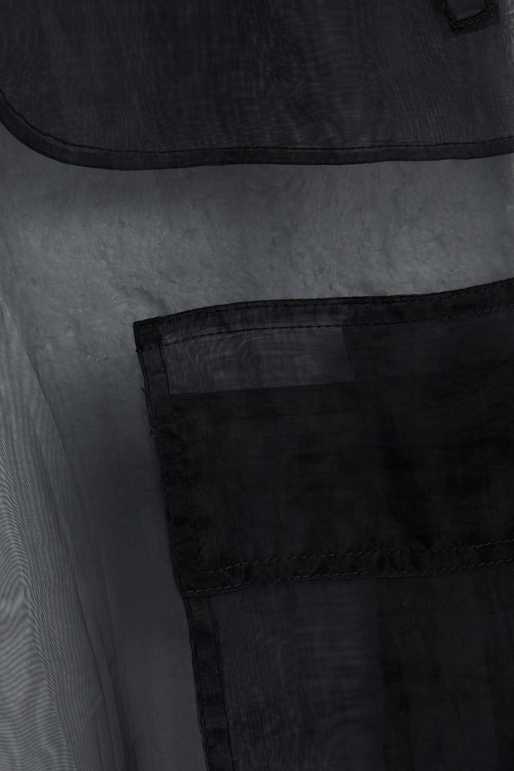 MAISON MARGIELA Cropped organza tapered pants