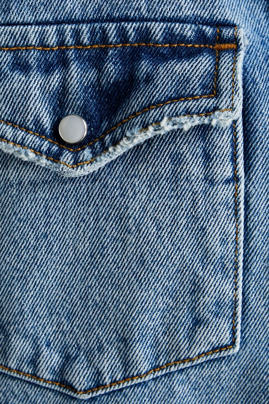 IRO Mayen faded denim shirt