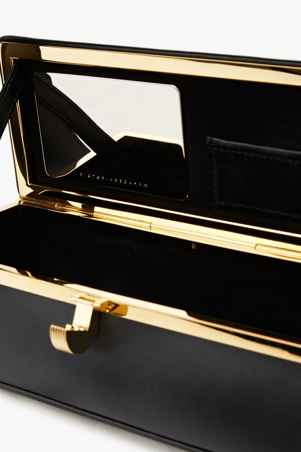 Black Powder Box leather tote Sale up to 70 off THE