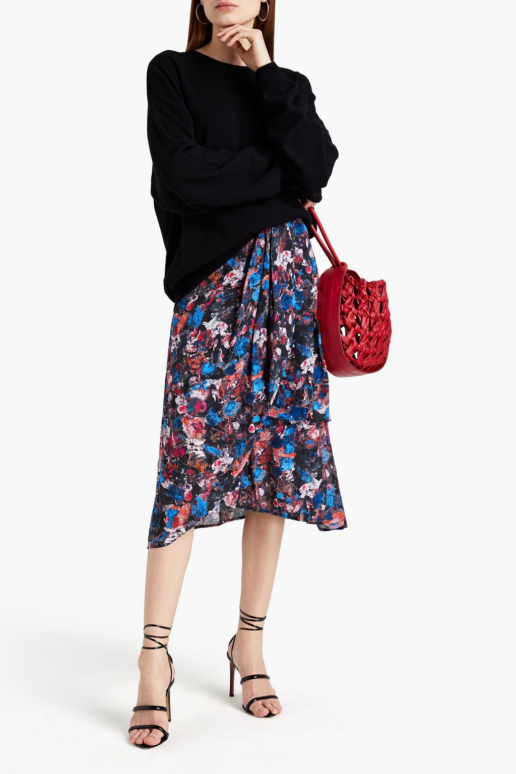 IRO Triona cotton and cashmere-blend sweater