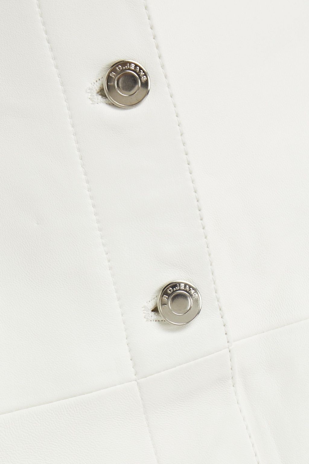 IRO Leather mini skirt