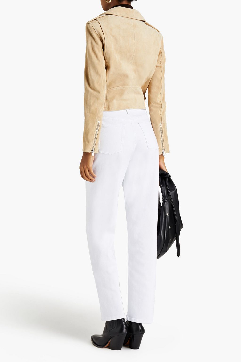 IRO High-rise tapered jeans
