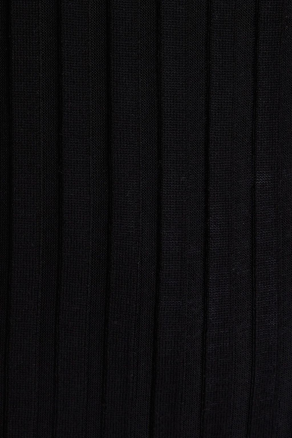 IRO Dhana ribbed silk top
