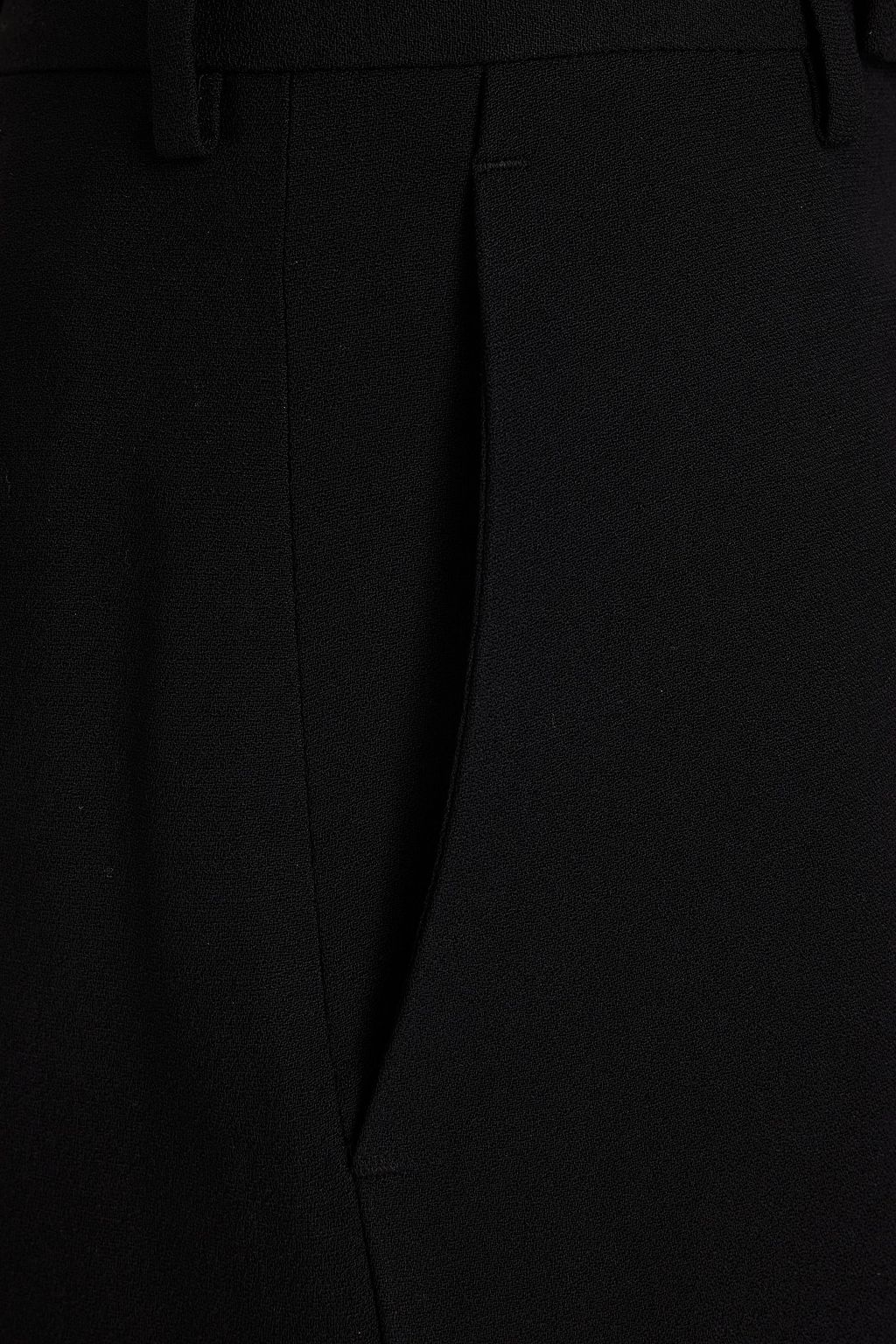 RICK OWENS Cropped wool-blend crepe slim-leg pants