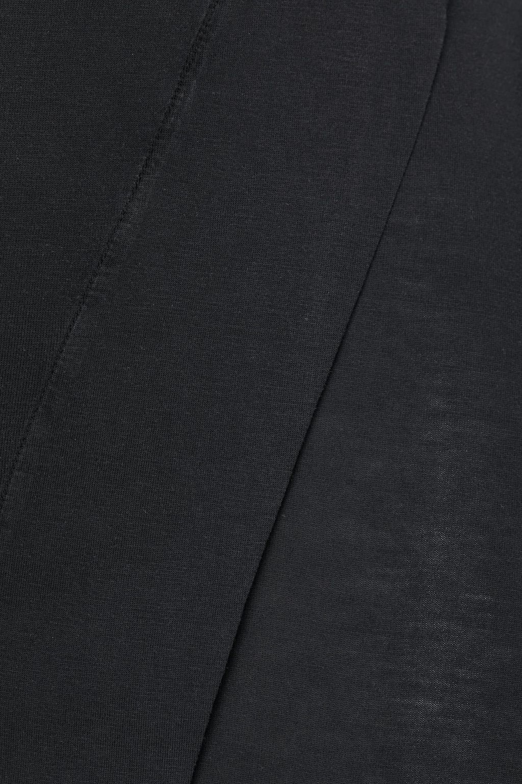 IRO Delna wrap-effect Lyocell and cotton-blend jersey skirt