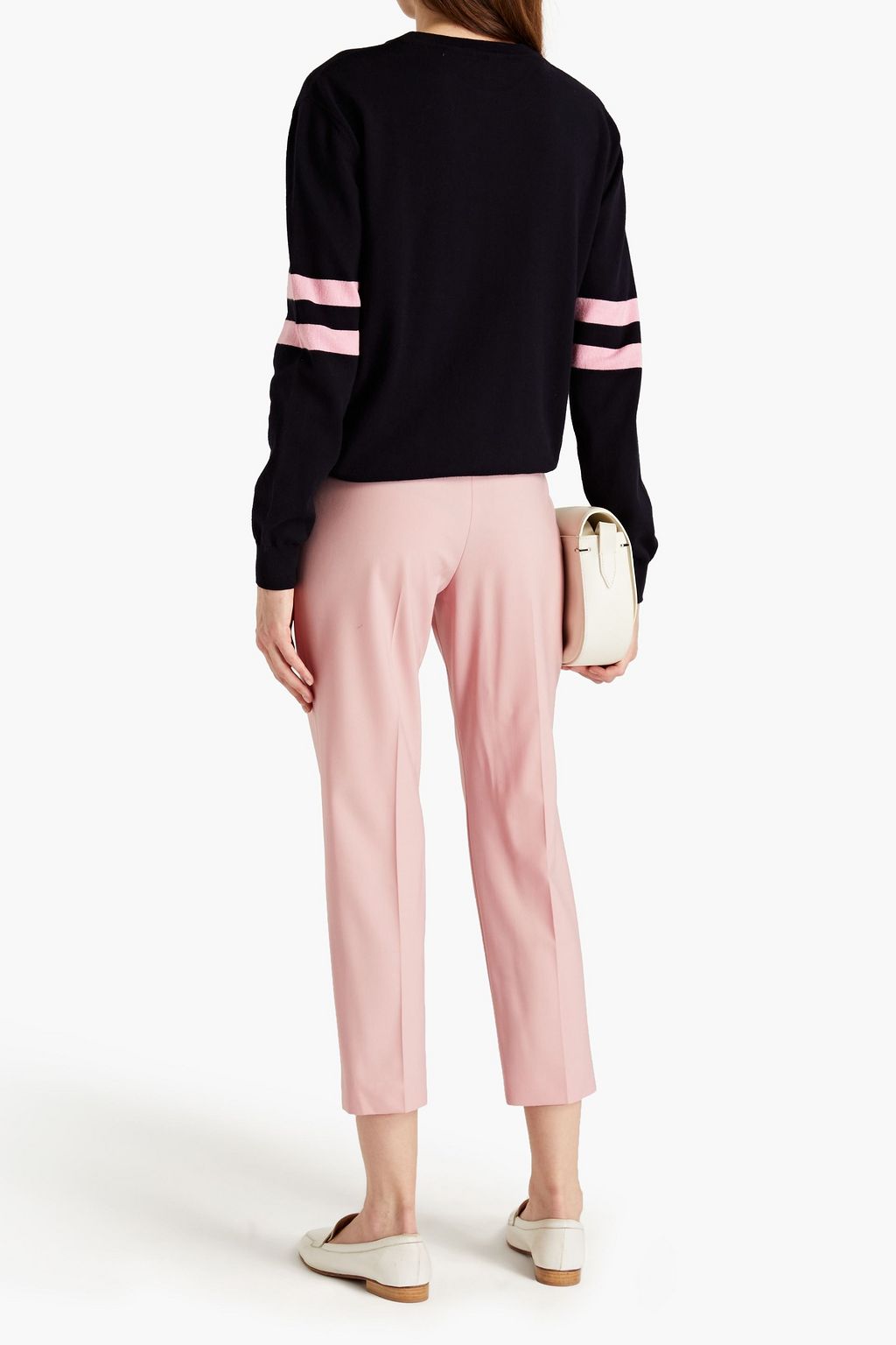 PAUL SMITH Intarsia cotton and wool-blend sweater