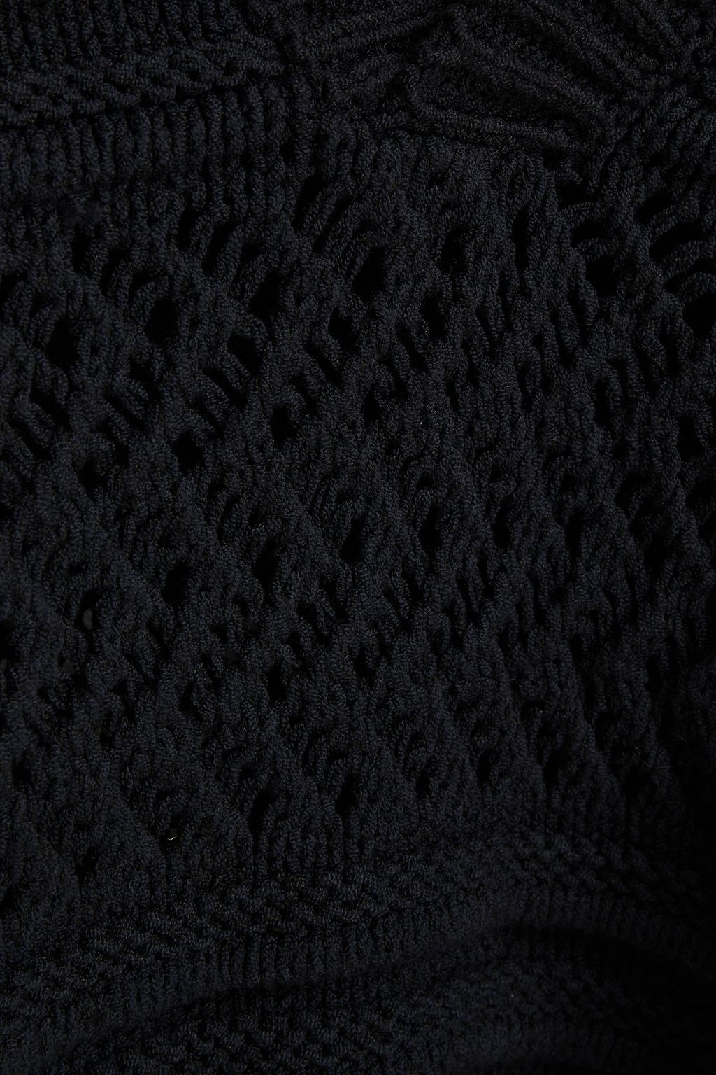 IRO Annie crochet-knit organic cotton-blend top