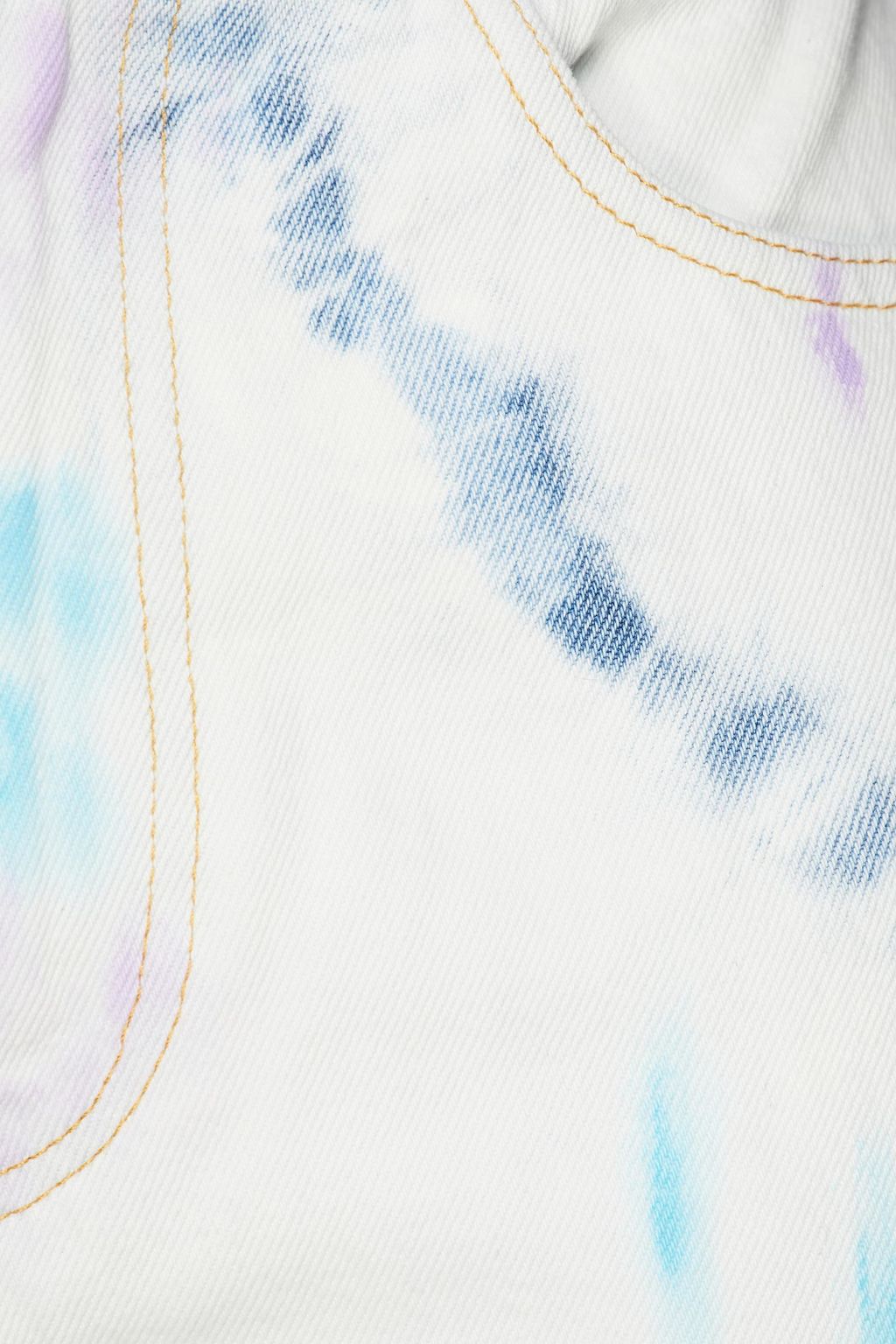 IRO Dahoi tie-dyed high-rise tapered jeans