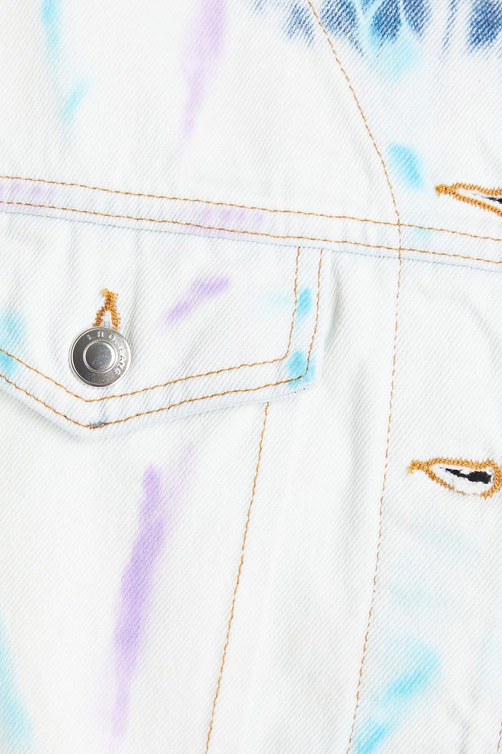 IRO Tie-dyed denim jacket