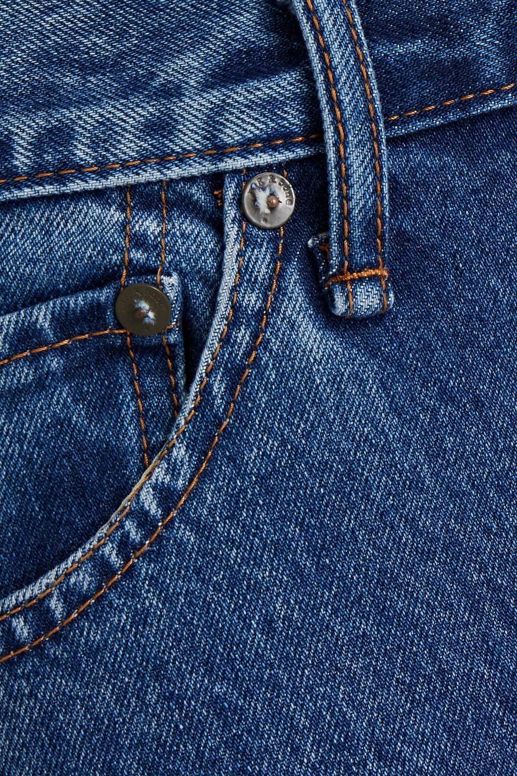 RAG & BONE Skinny-fit faded denim jeans