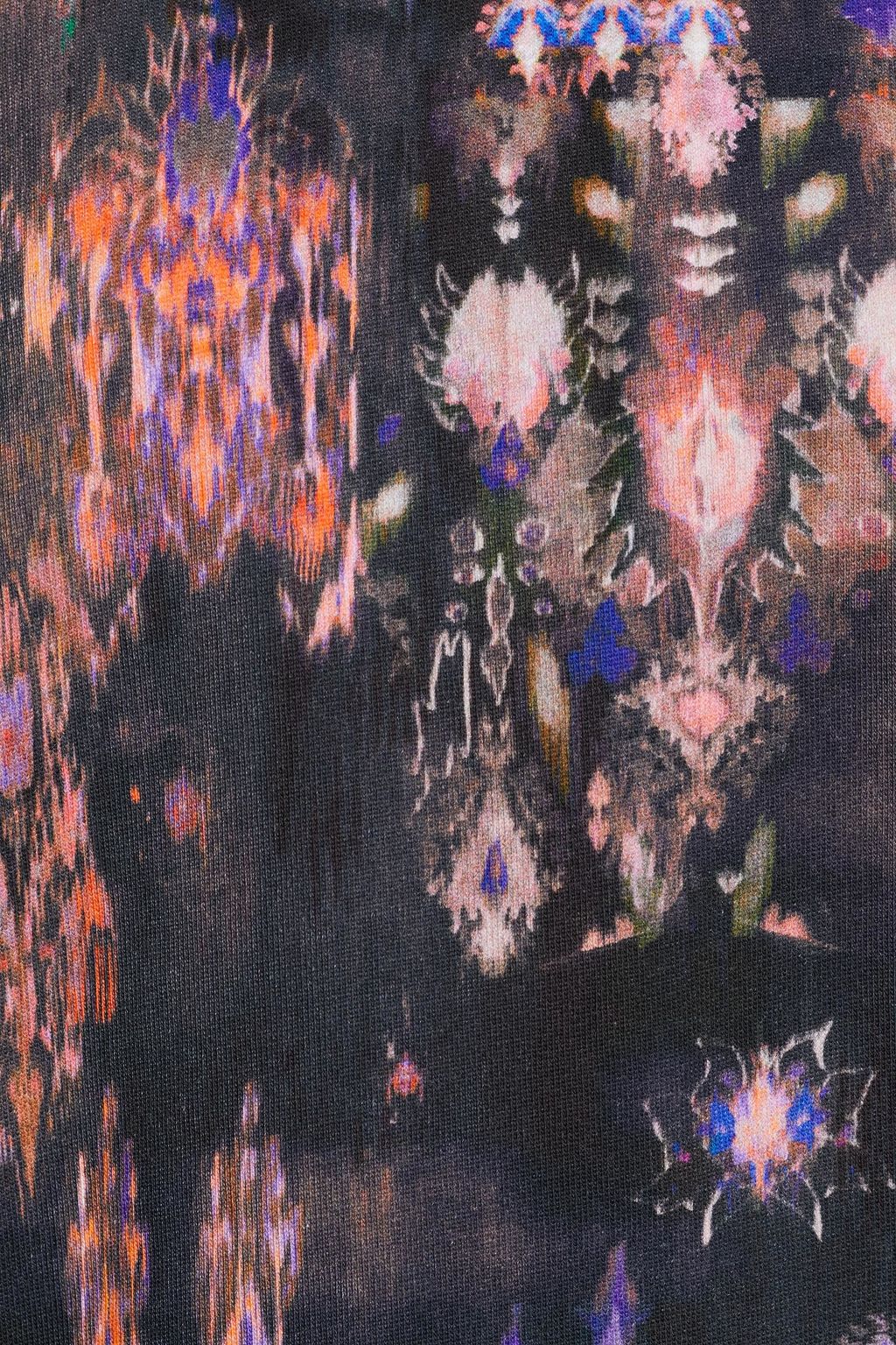 IRO Likely printed French cotton-terry hoodie