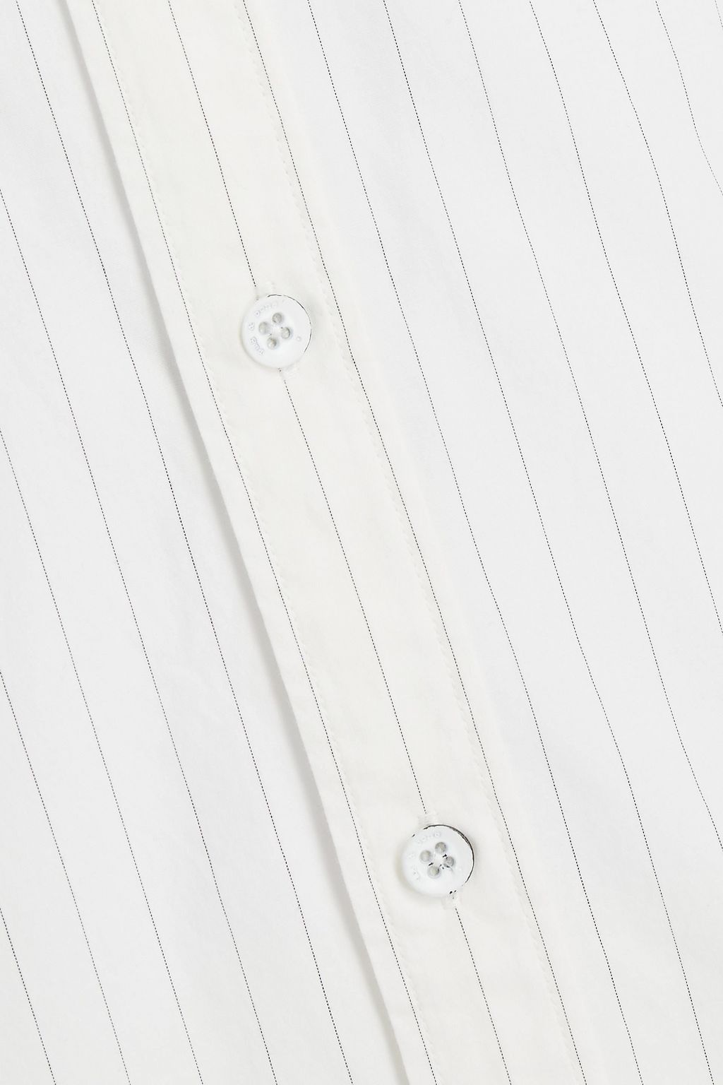 RAG & BONE Pinstriped cotton-poplin shirt