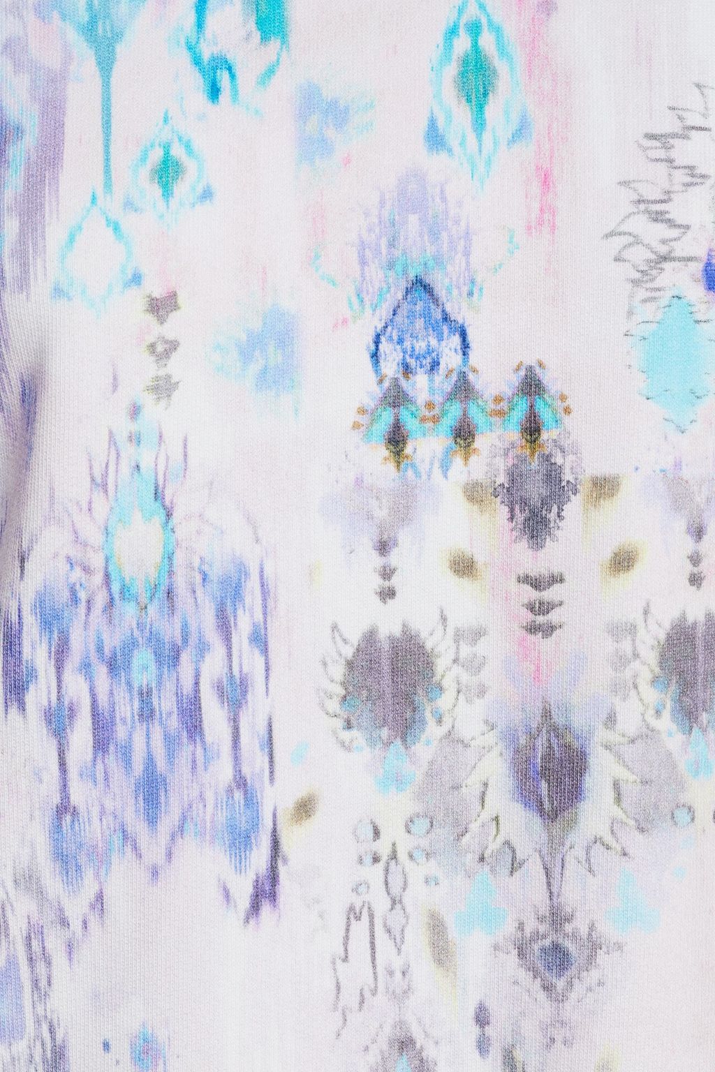 IRO Likely printed French cotton-terry hoodie