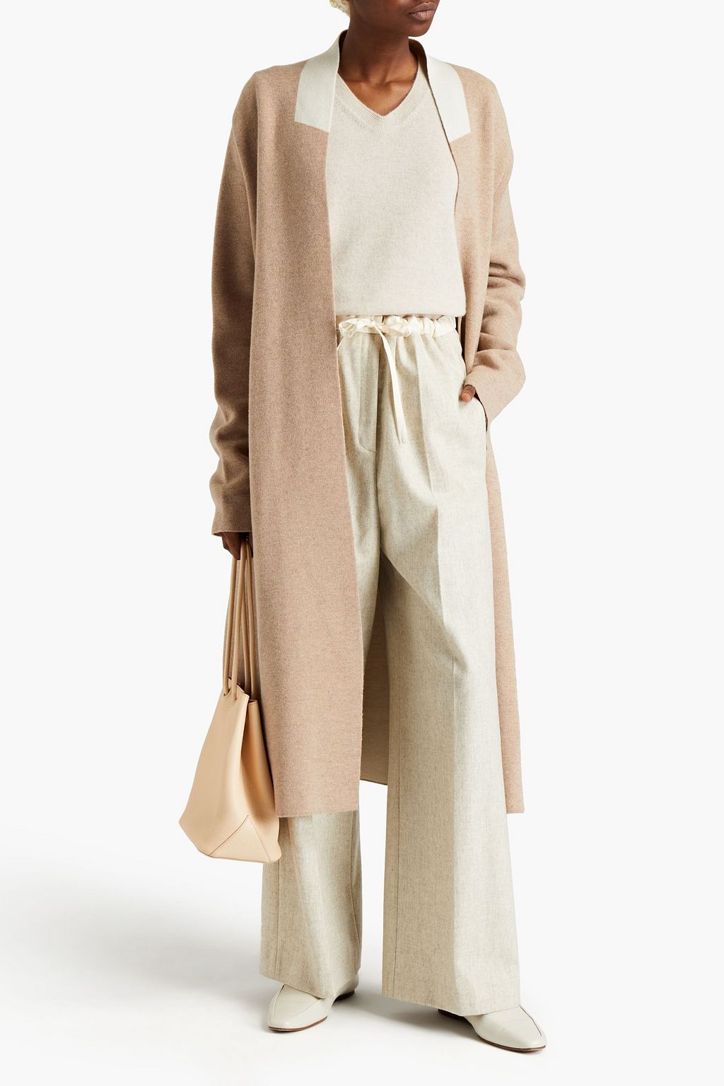 JIL SANDER Wool-blend coat