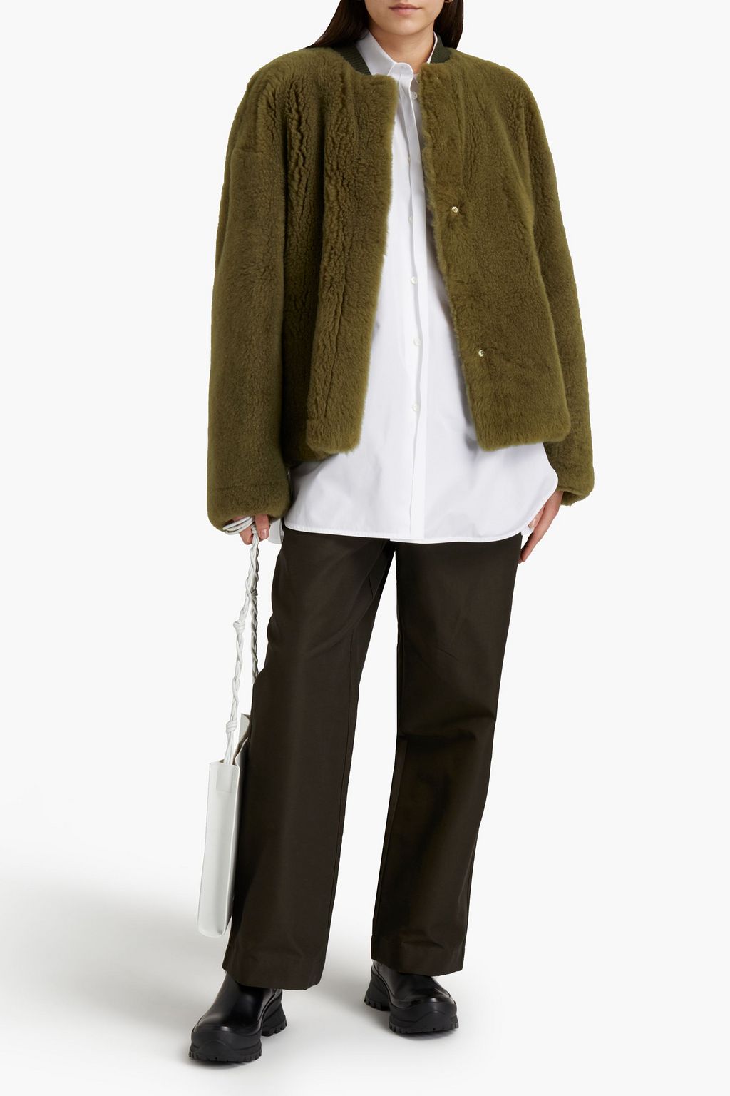JIL SANDER Shearling jacket