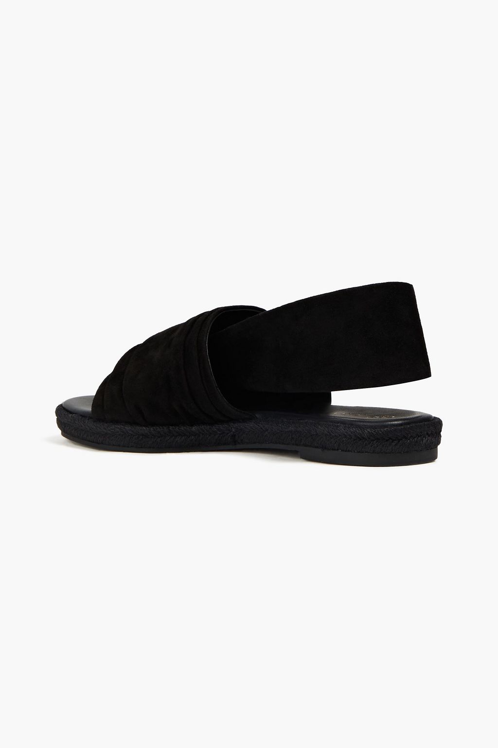 TORY BURCH Gathered suede sandals