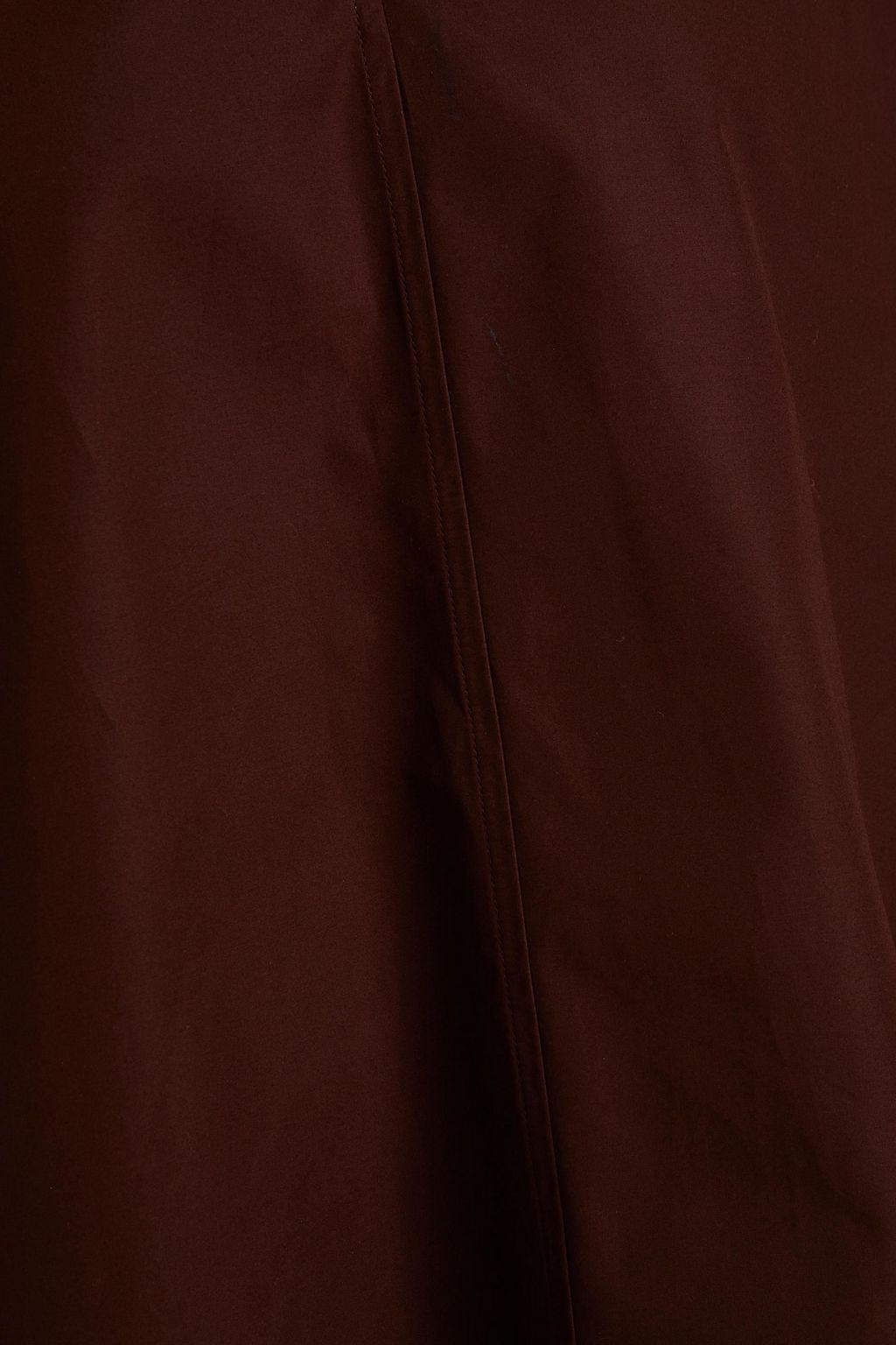 JIL SANDER Buckled cotton-poplin top
