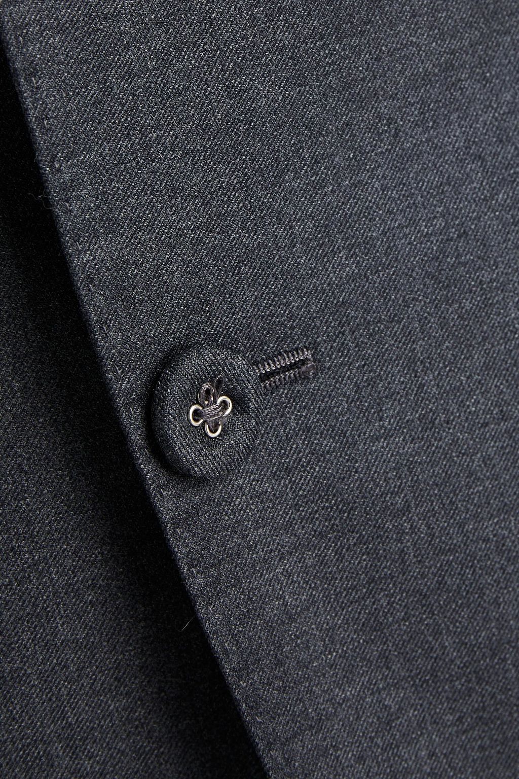 OFFICINE GÉNÉRALE 375 slim-fit mélange wool blazer